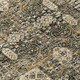 5' X 8' Coffee And Beige Oriental Washable Indoor Outdoor Area Rug