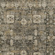 8' X 10' Coffee And Beige Oriental Washable Indoor Outdoor Area Rug