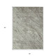 5' X 8' Taupe Beige And Tan Abstract Washable Indoor Outdoor Area Rug
