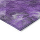 8' X 10' Purple Lilac And Eggplant Abstract Washable Indoor Outdoor Area Rug