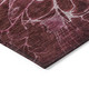 8' X 10' Merlot Blush And Gray Abstract Washable Indoor Outdoor Area Rug