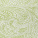 10' X 14' Green And Ivory Paisley Washable Indoor Outdoor Area Rug