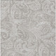 3' X 5' Taupe Beige And Ivory Paisley Washable Indoor Outdoor Area Rug