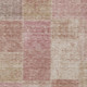 10' X 14' Blush Pink And Mauve Patchwork Washable Indoor Outdoor Area Rug