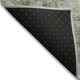 9' X 12' Taupe Brown And Gray Oriental Washable Indoor Outdoor Area Rug