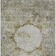 10' X 14' Taupe Brown And Gray Oriental Washable Indoor Outdoor Area Rug