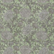 10' X 14' Artichoke Green Gray And Taupe Floral Washable Indoor Outdoor Area Rug
