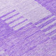 10' X 14' Lavender And Purple Striped Washable Indoor Outdoor Area Rug