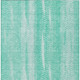5' X 8' Aqua Teal Blue And Ivory Botanical Leaves Washable Indoor Outdoor Area Rug