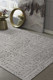 3' X 5' Gray And Black Abstract Area Rug