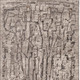 6' X 9' Gray And Black Abstract Distressed Area Rug