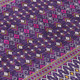 5' X 8' Purple Pink And Yellow Tribal Washable Indoor Outdoor Area Rug