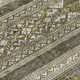 8' Taupe Beige And Ivory Round Southwestern Washable Indoor Outdoor Area Rug