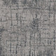 10' X 13' Gray and Ivory Abstract Area Rug