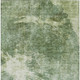5' X 8' Fern Green And Artichoke Green Abstract Washable Indoor Outdoor Area Rug