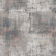 8' X 11' Ivory Gray And Gold Abstract Area Rug