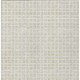 9' X 12' Ivory And Beige Geometric Washable Indoor Outdoor Area Rug