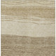5' X 8' Beige Brown And Taupe Striped Washable Indoor Outdoor Area Rug