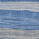 9' X 12' Navy Blue And Gray Striped Washable Indoor Outdoor Area Rug