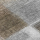 3' X 5' Silver Gray And Beige Abstract Washable Indoor Outdoor Area Rug