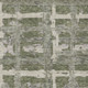 10' X 14' Olive Green Gray And Beige Striped Washable Indoor Outdoor Area Rug