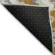 3' X 5' Terra Cotta Copper And Gray Abstract Washable Indoor Outdoor Area Rug