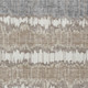 10' X 14' Taupe Brown And Ivory Striped Washable Indoor Outdoor Area Rug