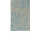 3' X 5' Teal Blue Abstract Indoor Outdoor Area Rug