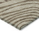 9' X 12' Brown Taupe And Beige Abstract Washable Indoor Outdoor Area Rug