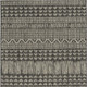 3' X 4' Charcoal Southwestern Indoor Outdoor Area Rug