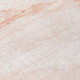 8' X 10' Salmon Peach And Ivory Abstract Washable Indoor Outdoor Area Rug