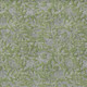 3' X 5' Olive Green And Gray Floral Washable Indoor Outdoor Area Rug