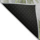 10' X 14' Artichoke Green Gray And Charcoal Abstract Washable Indoor Outdoor Area Rug