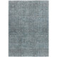 3' X 5' Teal Blue And Gray Southwestern Washable Indoor Outdoor Area Rug
