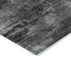 10' X 14' Gray Charcoal And Silver Abstract Washable Indoor Outdoor Area Rug