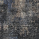 10' X 14' Charcoal Gray And Silver Abstract Washable Indoor Outdoor Area Rug