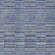 8' X 10' Navy Blue And Denim Blue Striped Washable Indoor Outdoor Area Rug
