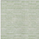 8' X 10' Sage And Green Striped Washable Indoor Outdoor Area Rug