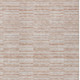 10' X 14' Salmon Copper And Beige Striped Washable Indoor Outdoor Area Rug