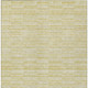 8' X 10' Wheat Gold And Tan Striped Washable Indoor Outdoor Area Rug
