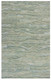 3' X 5' Blue Green And Beige Abstract Hand Tufted Area Rug