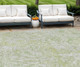 8' X 10' Artichoke Green And Fern Green Abstract Washable Indoor Outdoor Area Rug