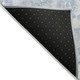 10' X 14' Sky Blue Denim Blue And Ivory Paisley Washable Indoor Outdoor Area Rug
