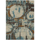 9' X 12' Beige Brown And Copper Geometric Washable Indoor Outdoor Area Rug