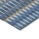10' X 14' Navy Blue Denim Blue And Ivory Southwestern Washable Indoor Outdoor Area Rug