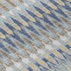 3' X 5' Taupe Navy Blue And Denim Blue Southwestern Washable Indoor Outdoor Area Rug