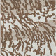 5' X 8' Chocolate Beige And Ivory Animal Print Washable Indoor Outdoor Area Rug