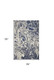 3' X 5' Blue Gray And Ivory Abstract Area Rug