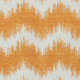 5' X 8' Orange And Ivory Chevron Washable Indoor Outdoor Area Rug