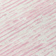 9' X 12' Pink And Gray Striped Washable Indoor Outdoor Area Rug